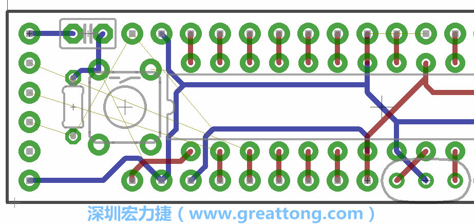 4.1. 把剩下的元件移動(dòng)到電路板工作區(qū)上。