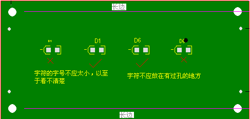 關(guān)于絲印和標識